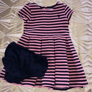 Baby Girl Polo Dress NWOT